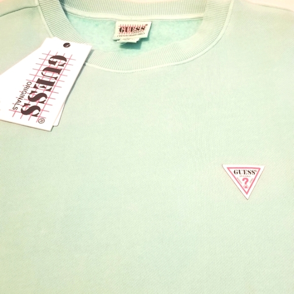 Camp Cotton Blend Sweatshirt GUESS ORIGINALS 